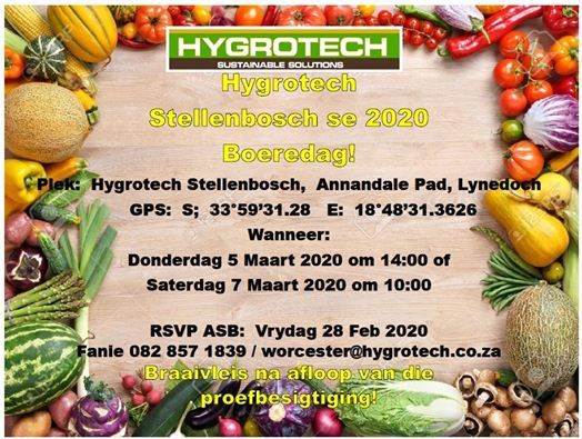 Stellenbosch Events In Worcester Today And Upcoming Stellenbosch