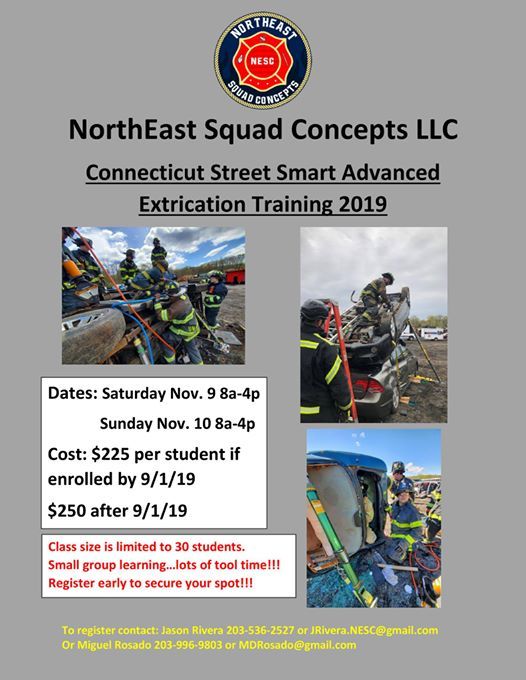 Ct Street Smart Advanced Extrication Training 2019 At New