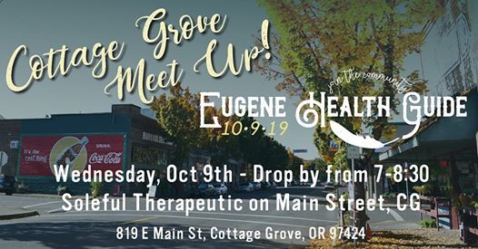 Cottage Grove Ehg Meetup At Soleful Therapeutic Massage Llc
