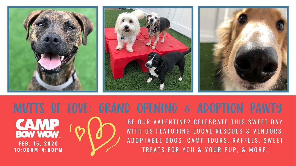 Camp Bow Wow Montgomery Hosts "Mutts Be Love" Grand Opening Pawty, Camp Bow Wow, Montgomery