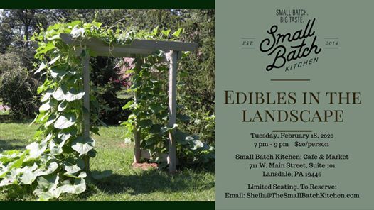 Edibles In The Landscape At Small Batch Kitchen Cafe Market