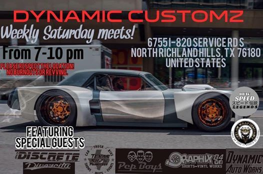 Dynamic Customz Saturday Night Meet At Pep Boys Auto Parts