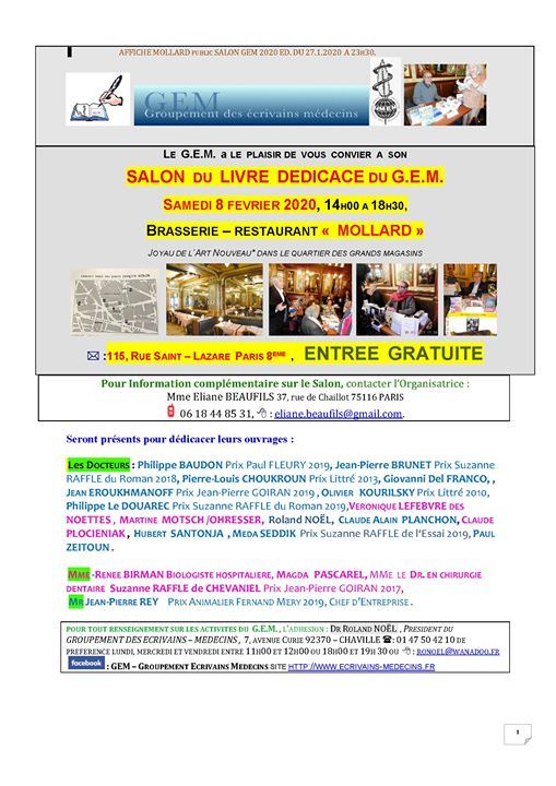 Salon Du Livre Dedicace Du G E M Veronique Lefevre Des Noettes At